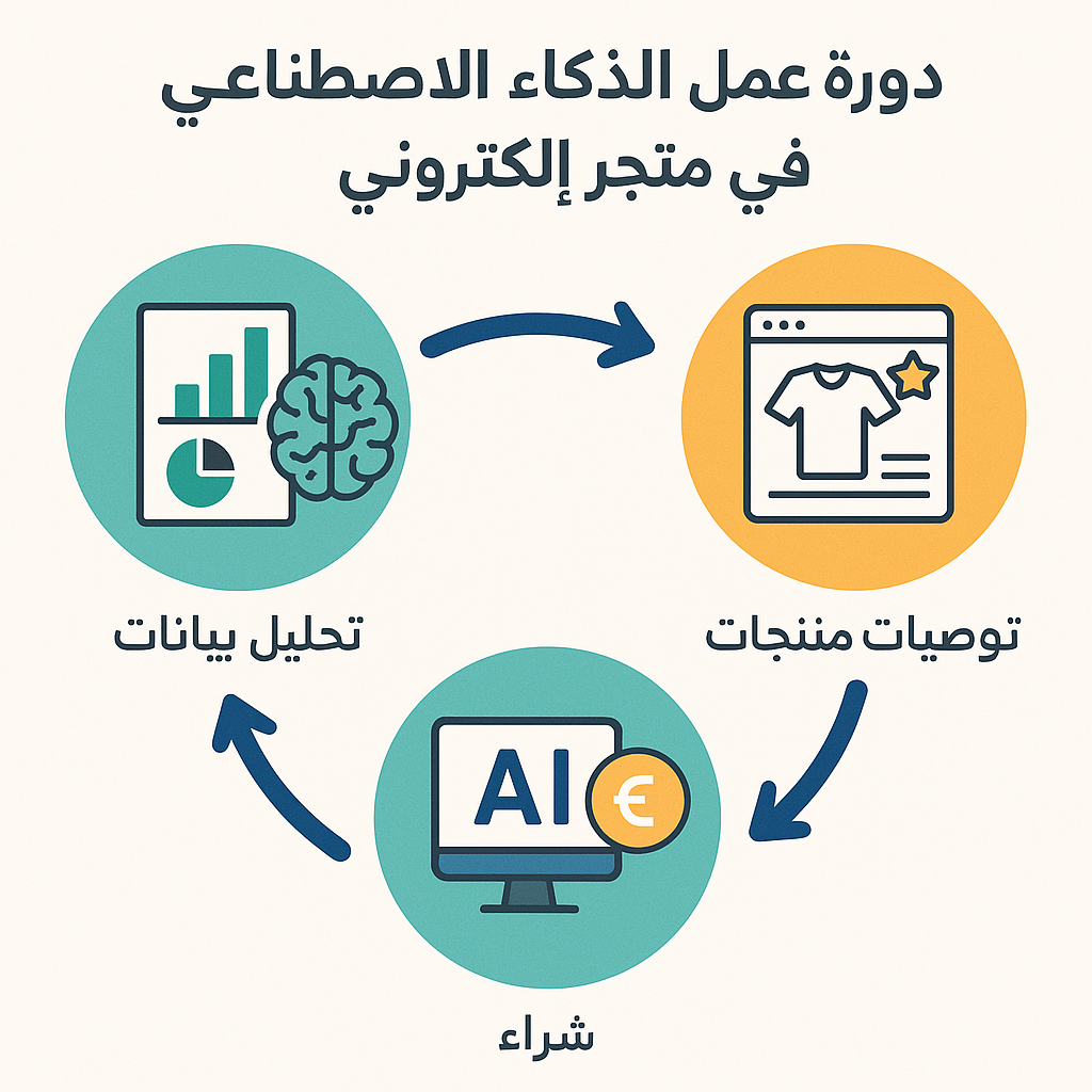 تأثير الذكاء الاصطناعي على مستقبل التجارة الإلكترونية: الفرص والتحديات